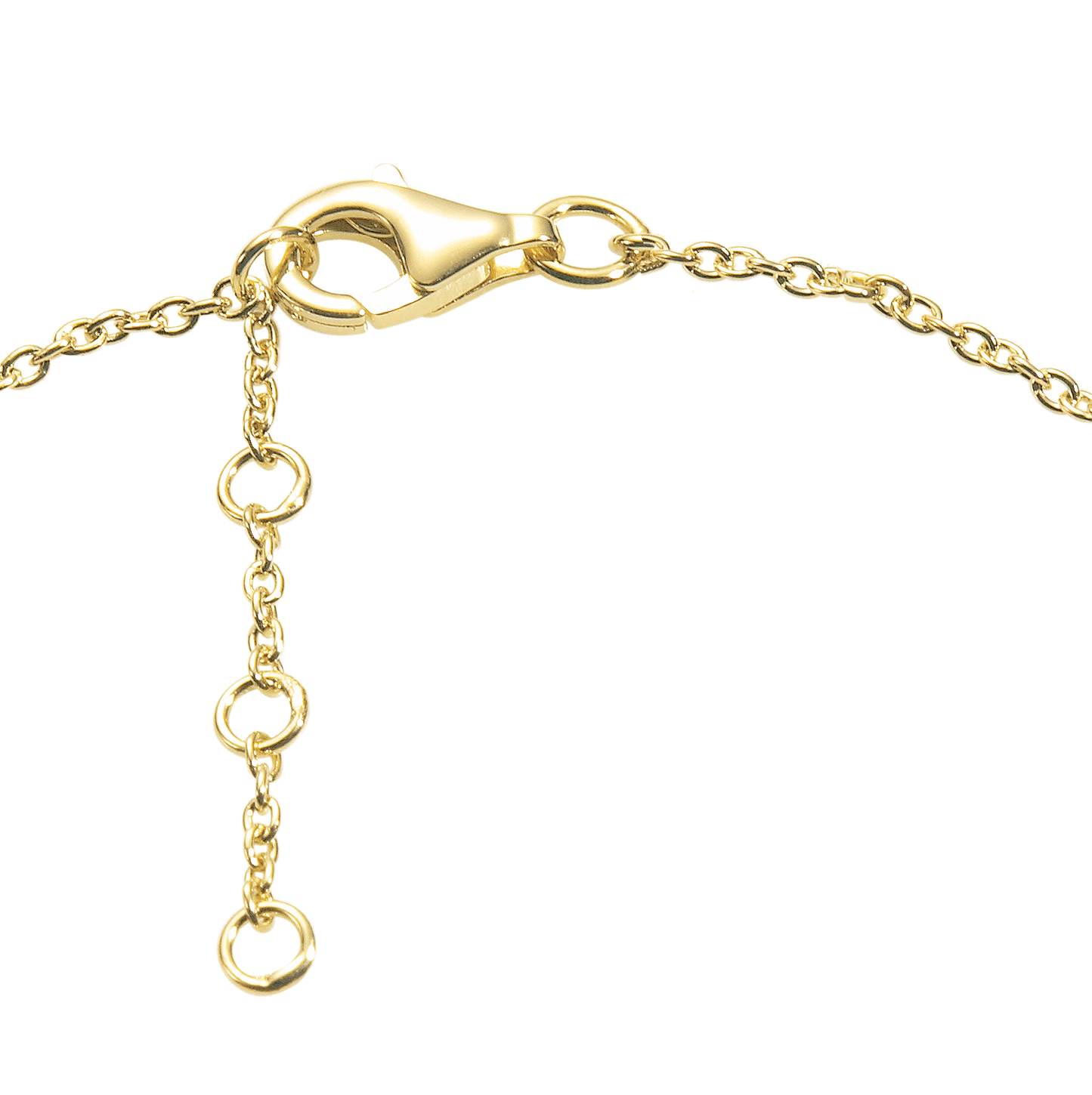 Collier en Argent 925 doré Or jaune 18k assemblé d'Améthyste africaine - Maison Di Giorgio