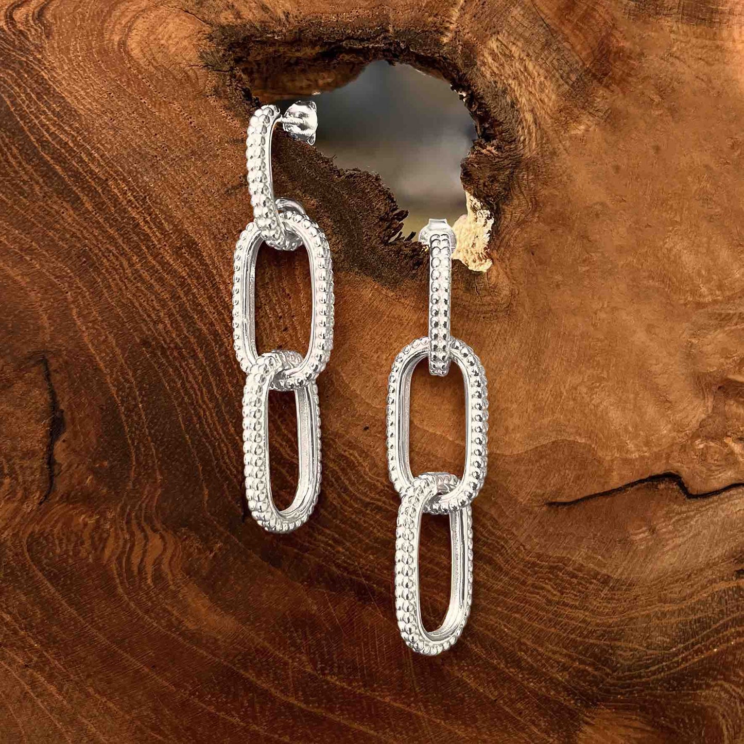 Boucles d'oreilles en argent 925 - Maison Di Giorgio