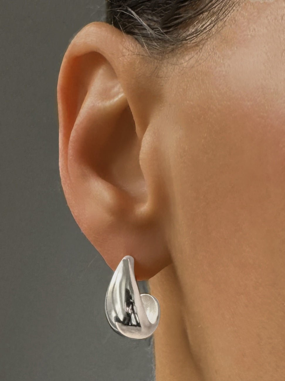 Boucles d'oreilles en Argent 925 plaqué Rhodium - Maison Di Giorgio