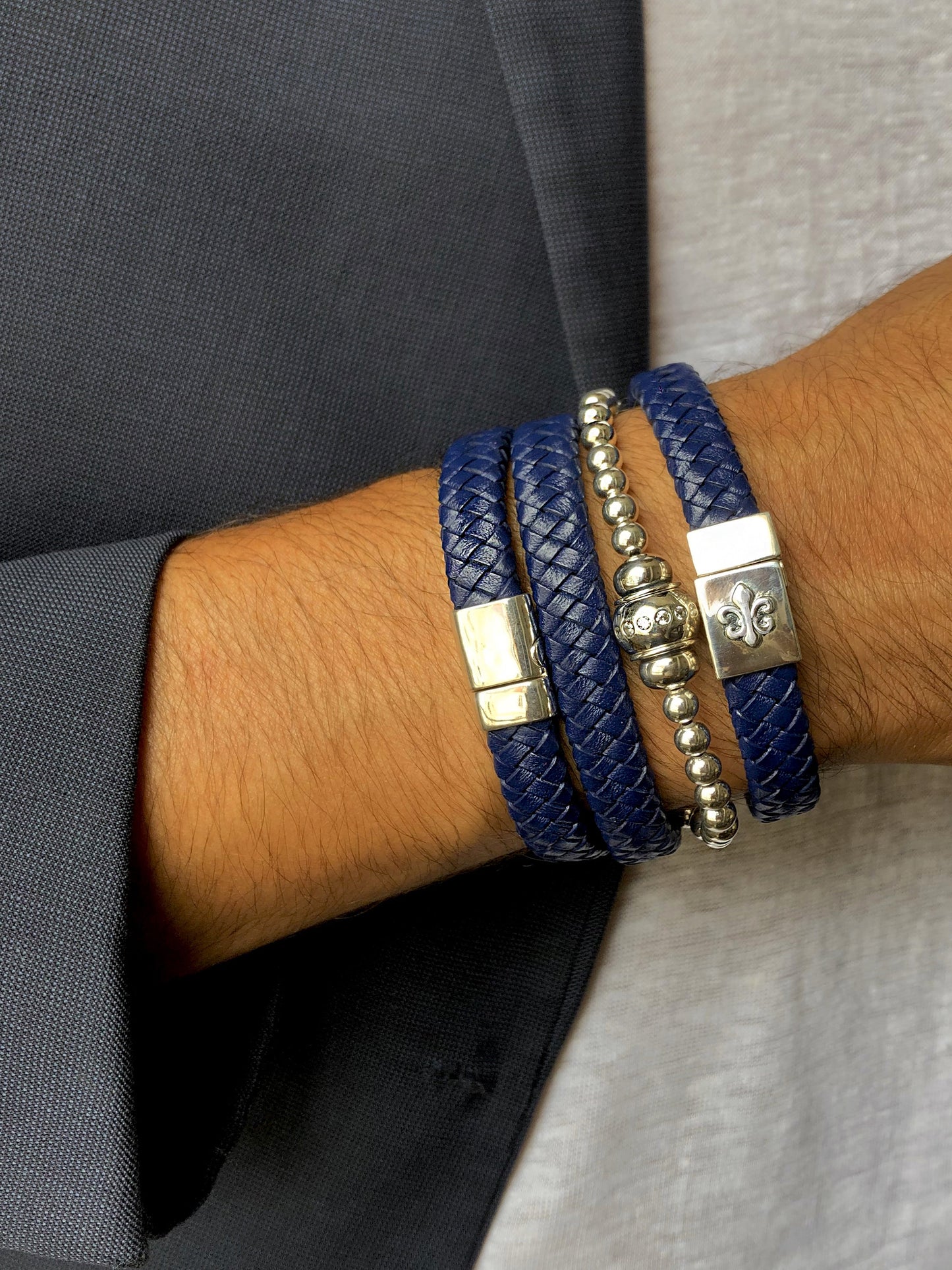 Bracelet perles Argent 925 - Maison Di Giorgio