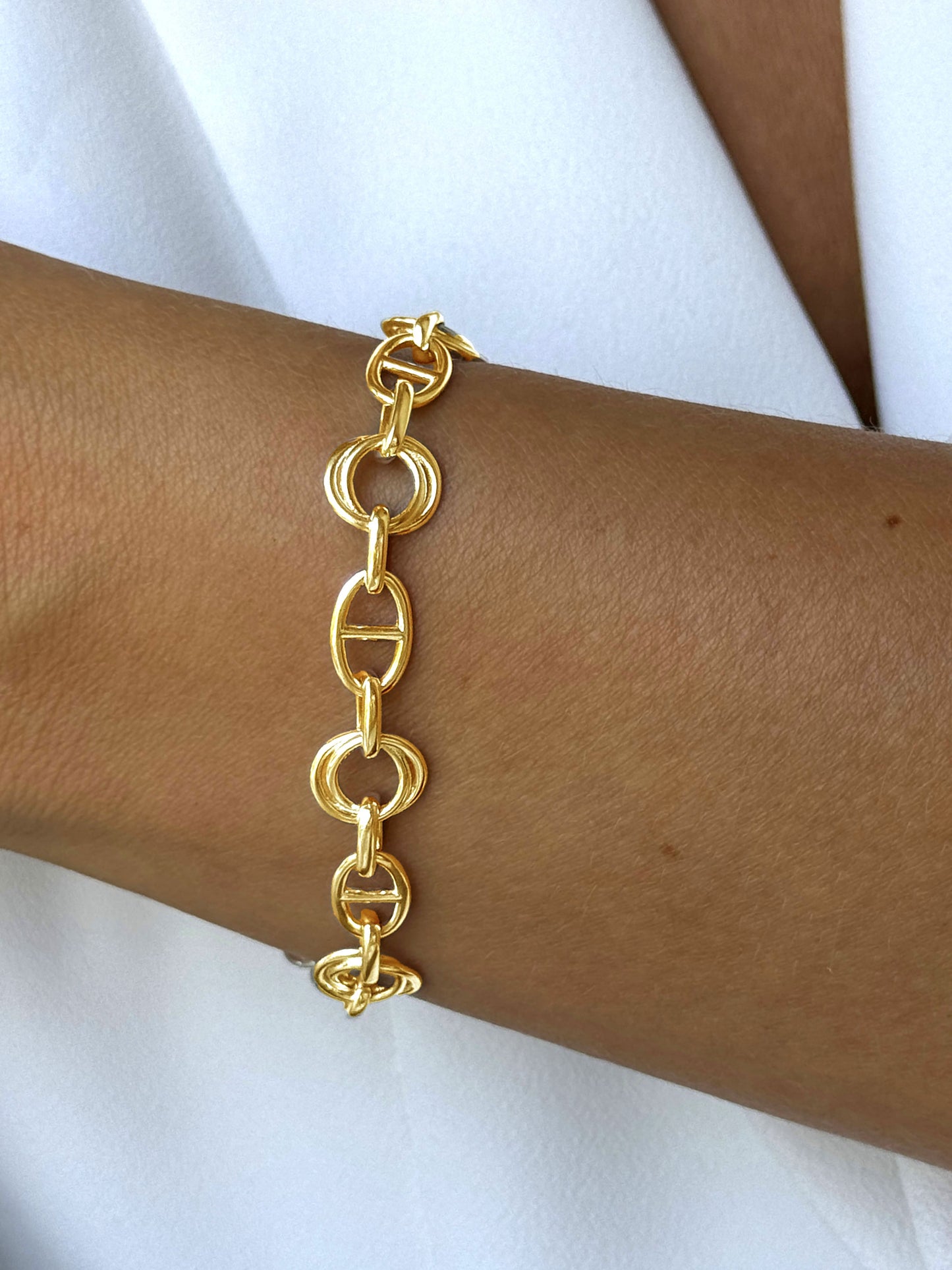 Bracelet doré Or jaune 18k - Maison Di Giorgio