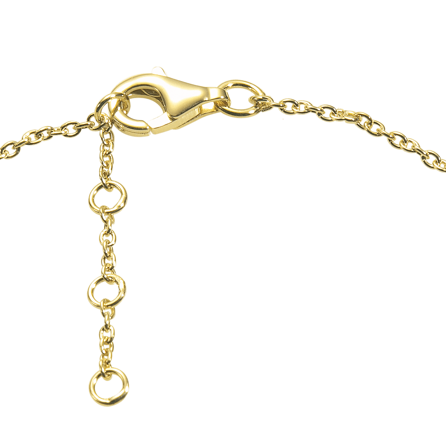 Collier en Argent 925 doré Or jaune 18k assemblé d'Aventurine verte, Peridot et Onyx vert - Maison Di Giorgio