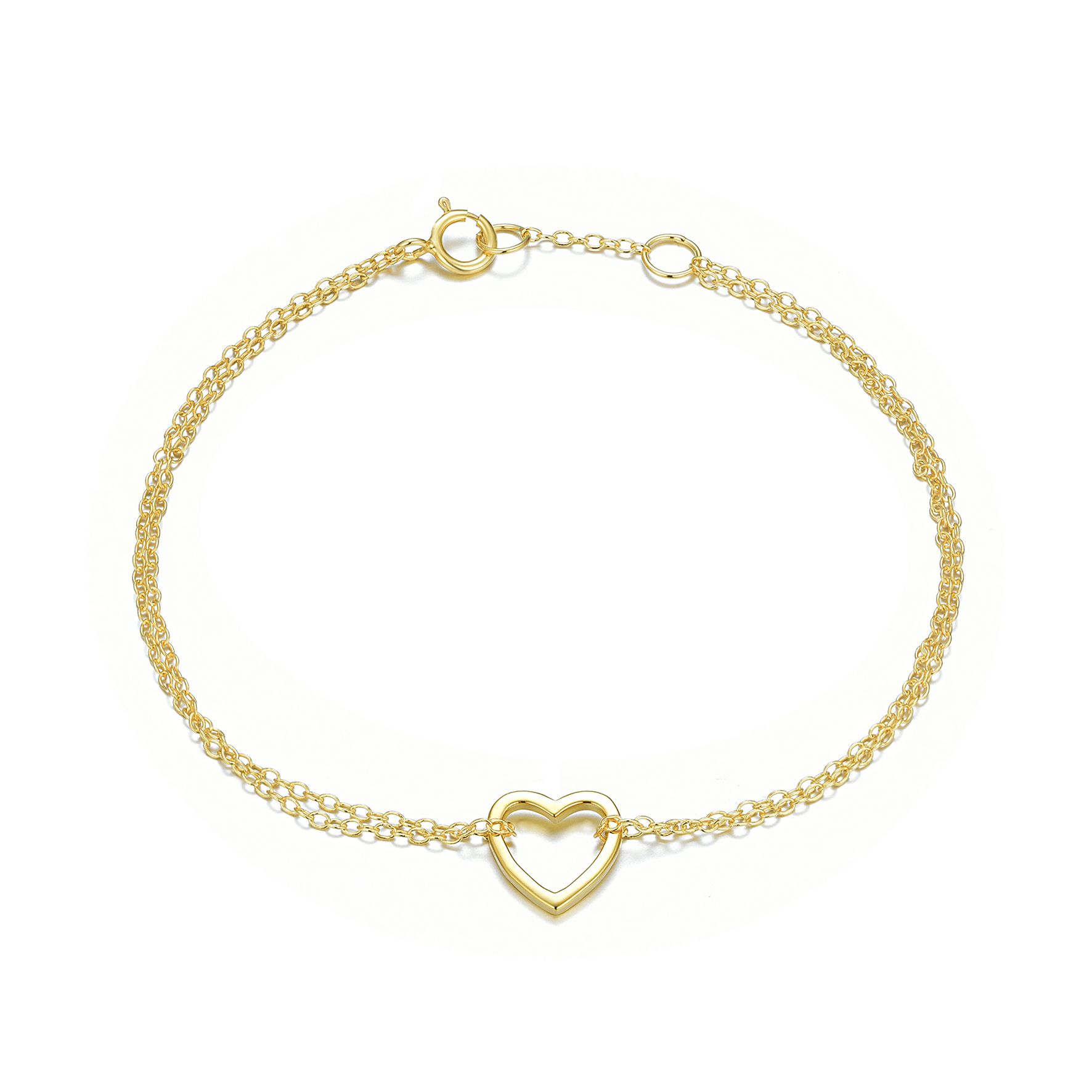 Bracelet en Argent 925 doré Or jaune 18k - Maison Di Giorgio