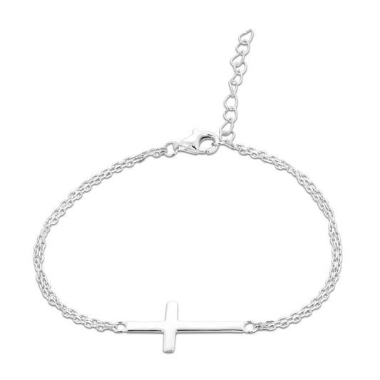 Bracelet en Argent 925 plaqué Rhodium - Maison Di Giorgio