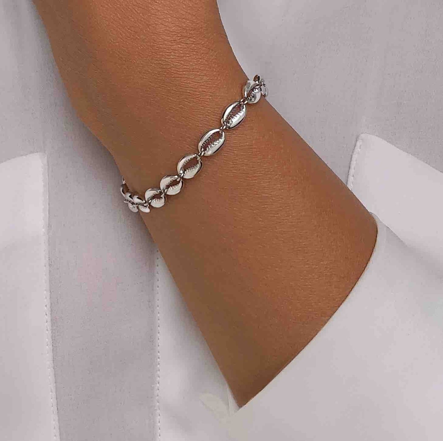 Bracelet en Argent 925 plaqué Rhodium - Maison Di Giorgio