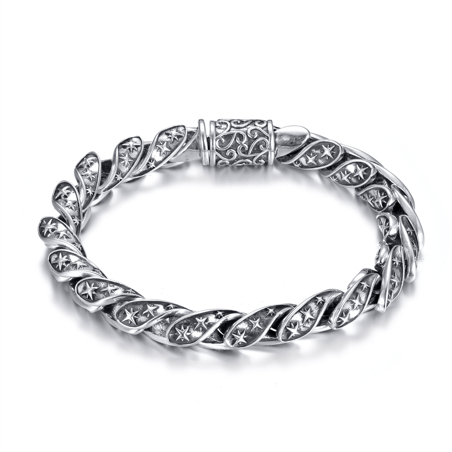 Bracelet en Argent 925 oxydé - Maison Di Giorgio