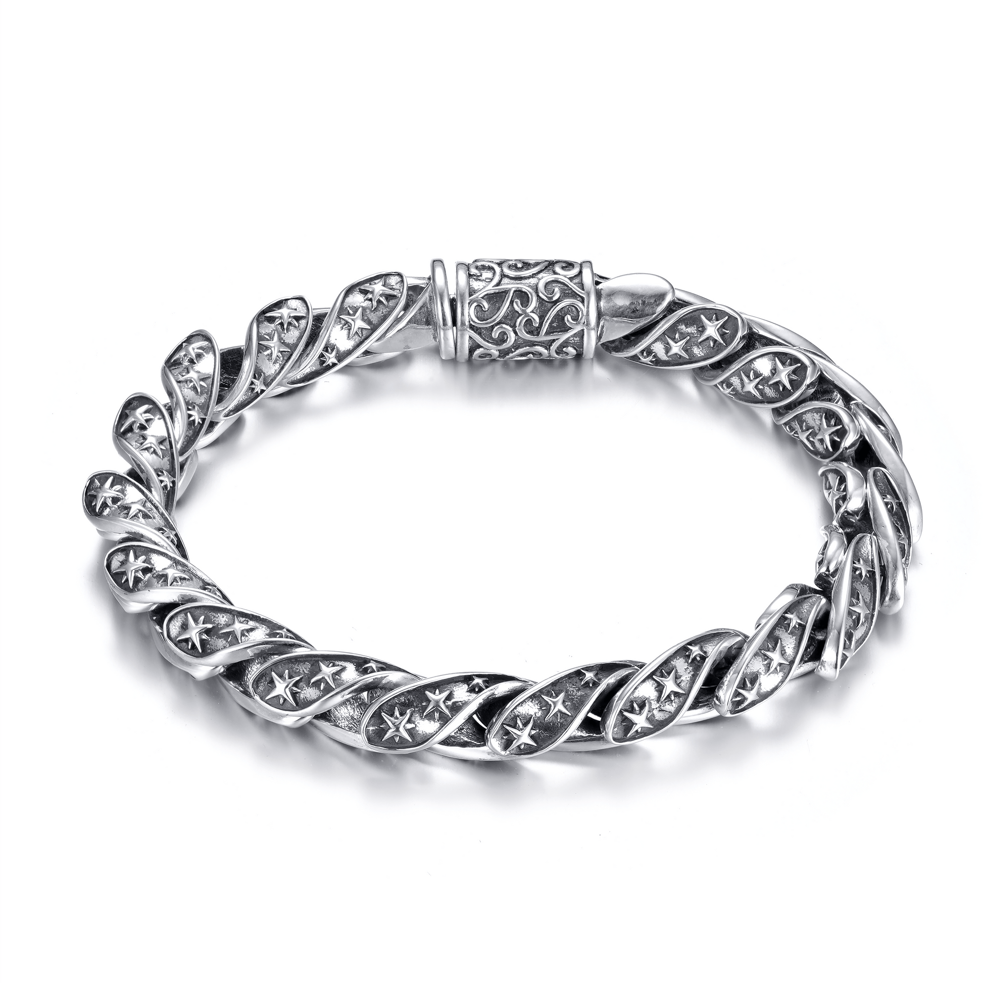 Bracelet en Argent 925 oxydé - Maison Di Giorgio