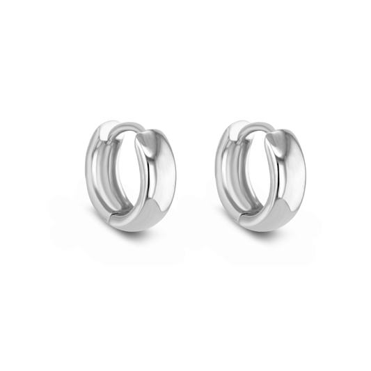Boucles d'oreilles en Argent 925 plaqué Rhodium - Maison Di Giorgio