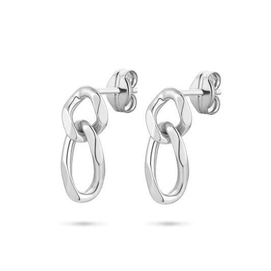 Boucles d'oreilles en Argent 925 plaqué Rhodium - Maison Di Giorgio
