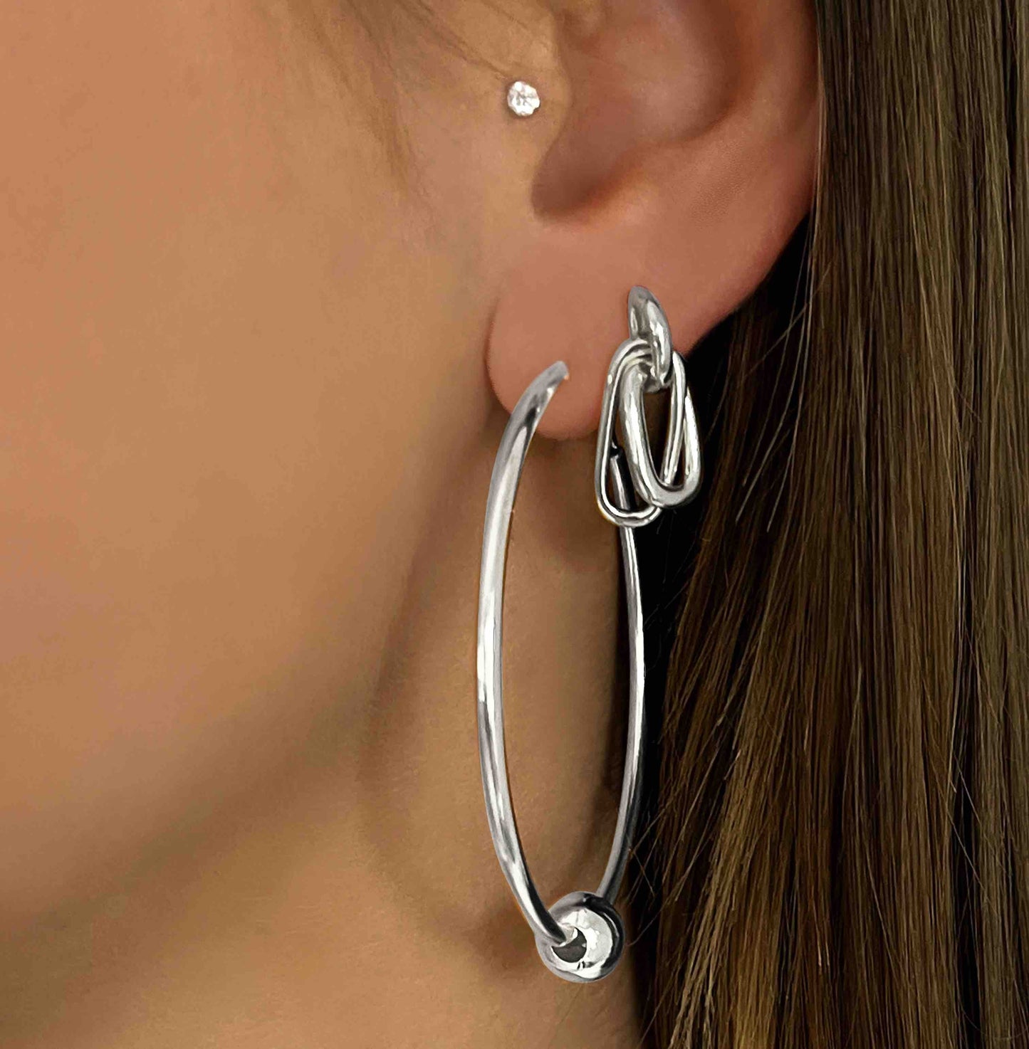 Boucles d'oreilles en Argent 925 - Maison Di Giorgio