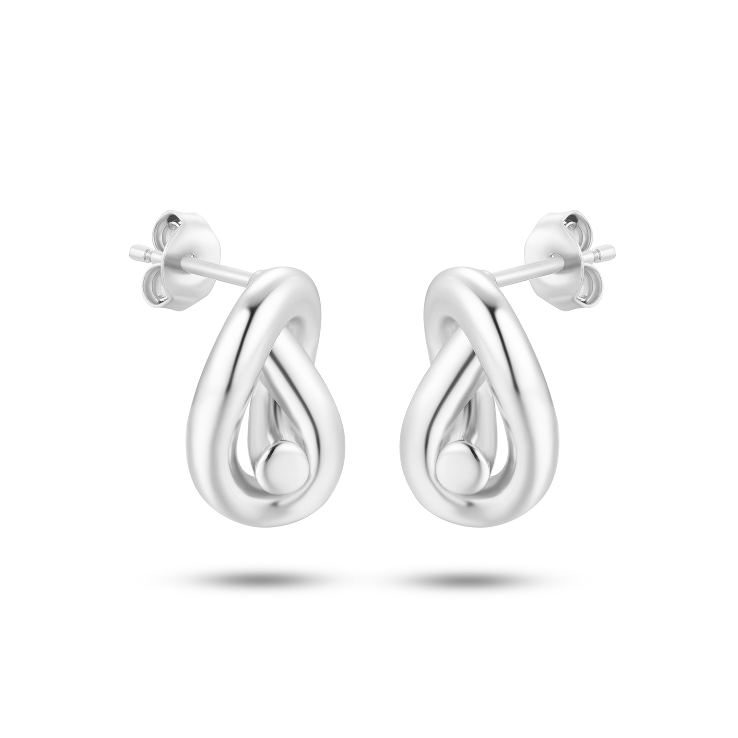 Boucles d'oreilles en Argent 925 plaqué Rhodium - Maison Di Giorgio