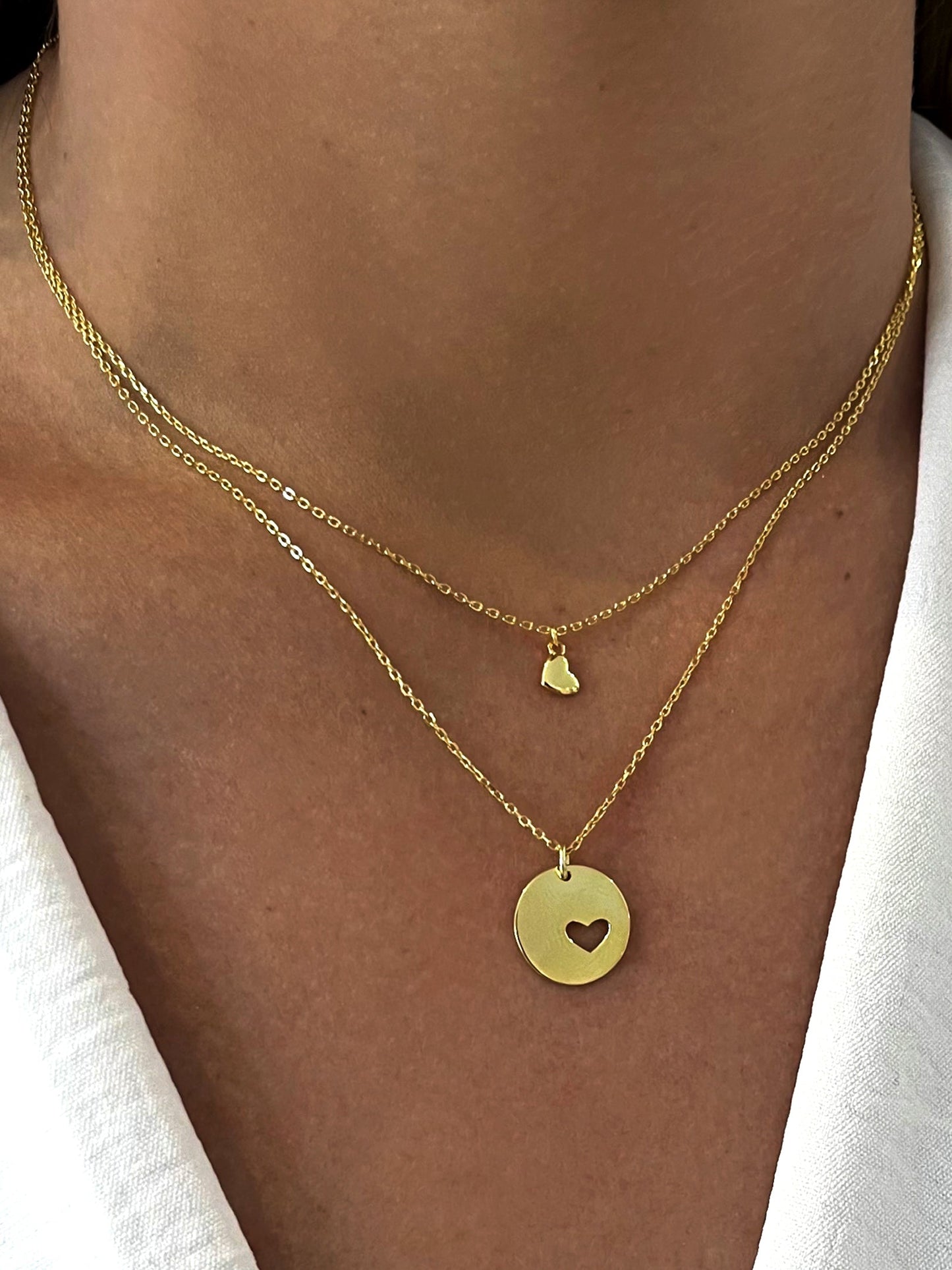 Collier en Argent 925 doré Or jaune 18k - Maison Di Giorgio