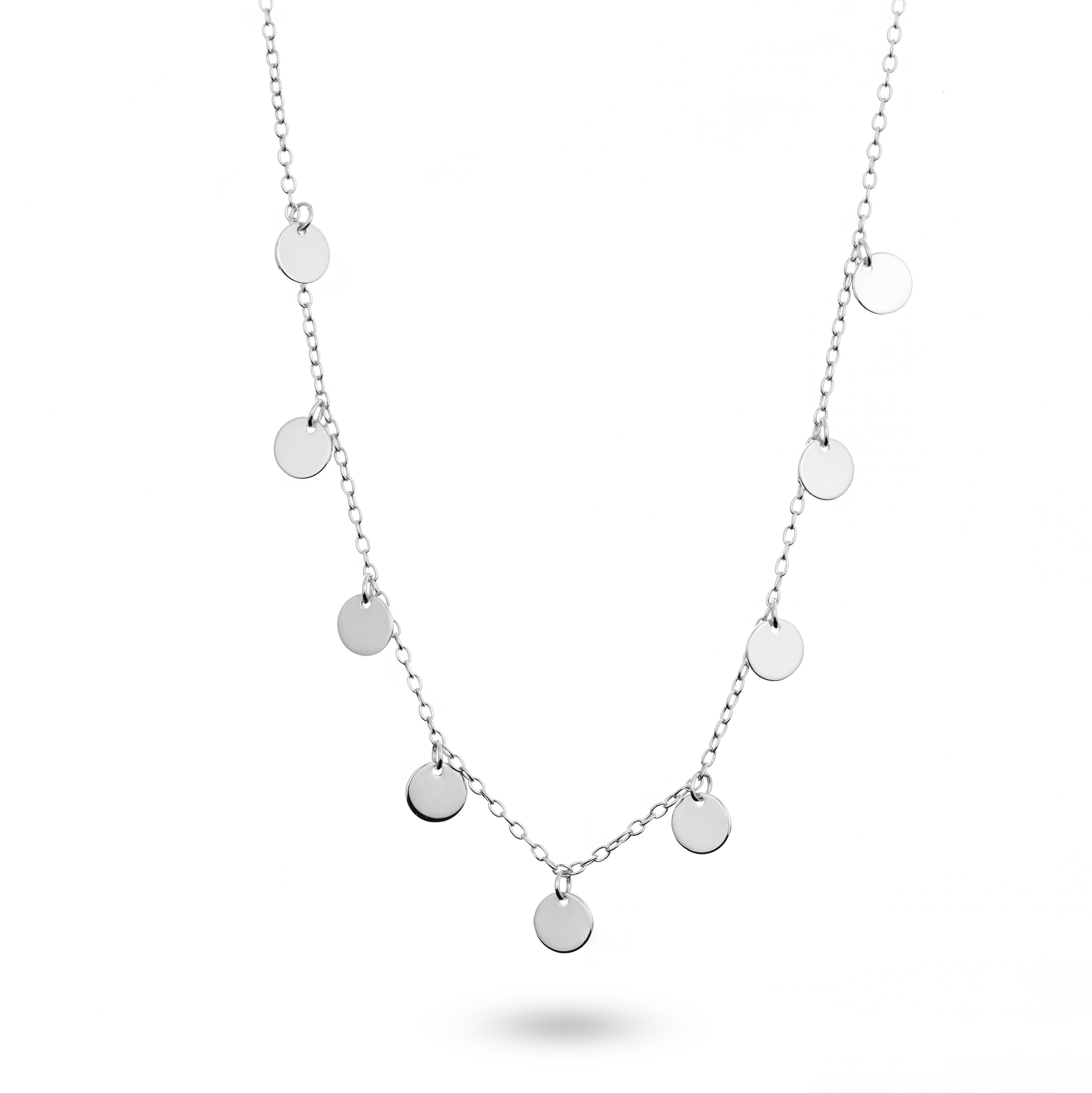 Collier en Argent 925 plaqué Rhodium - Maison Di Giorgio