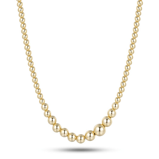Collier en Argent 925 doré Or jaune 18k - Maison Di Giorgio