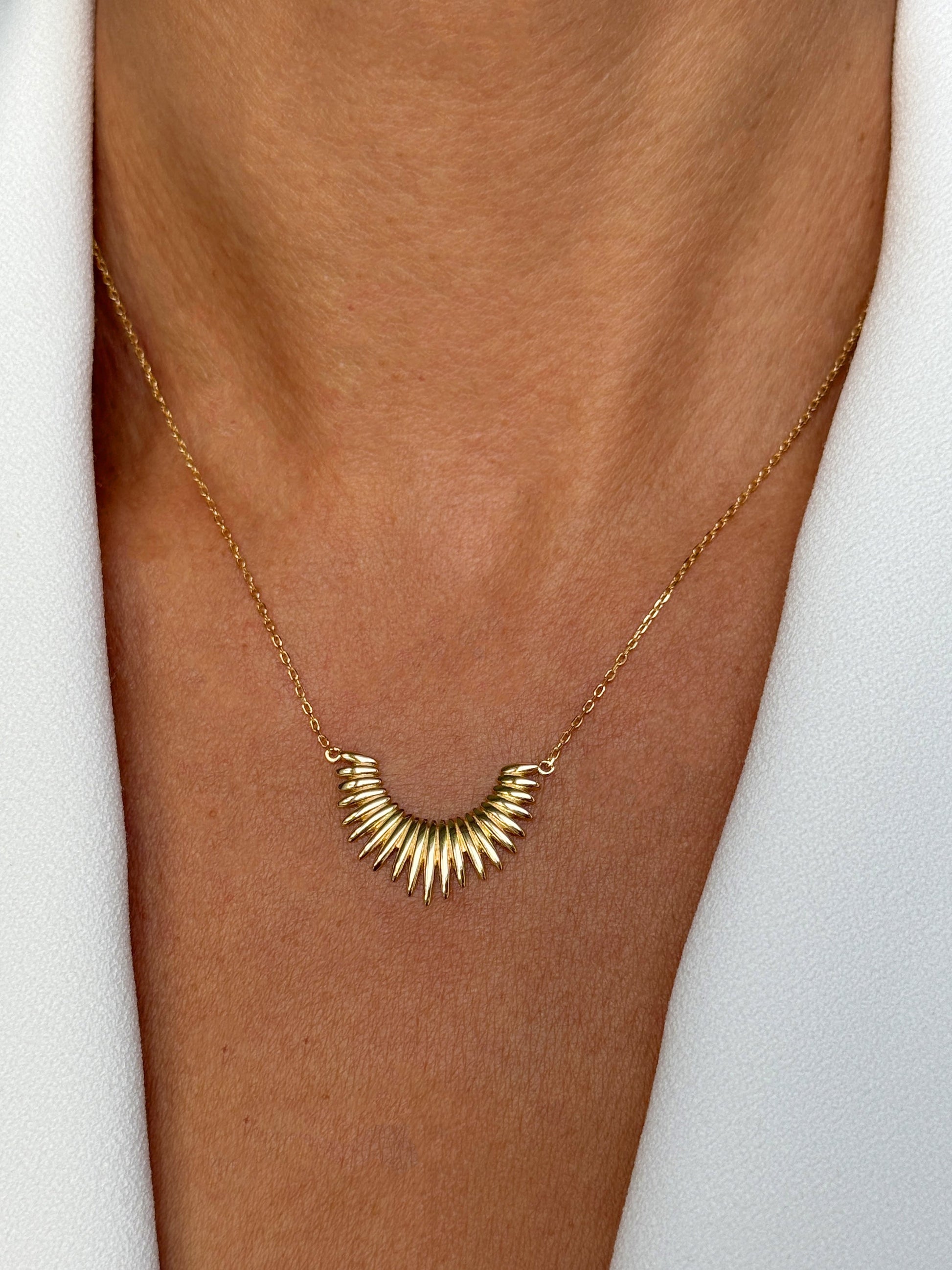 Collier en Argent 925 doré Or jaune 18k - Maison Di Giorgio