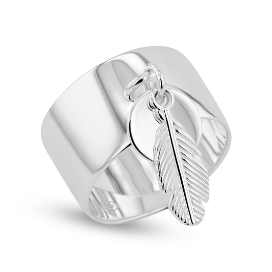 Bague en Argent 925 plaqué Rhodium - Maison Di Giorgio