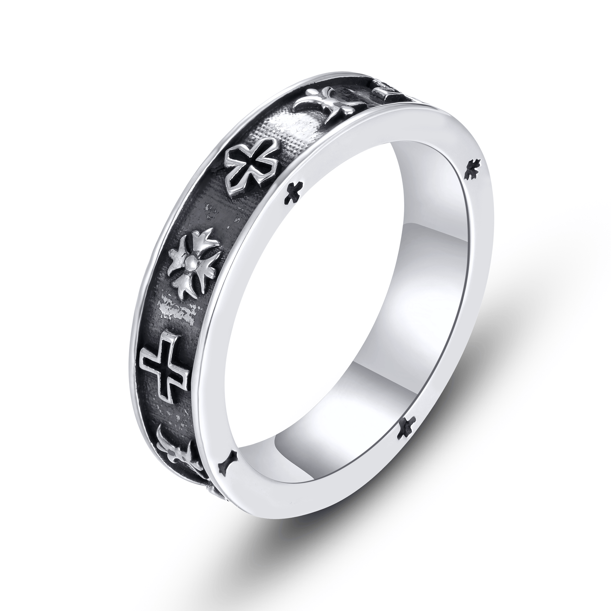 Bague en Argent 925 oxydé - Maison Di Giorgio