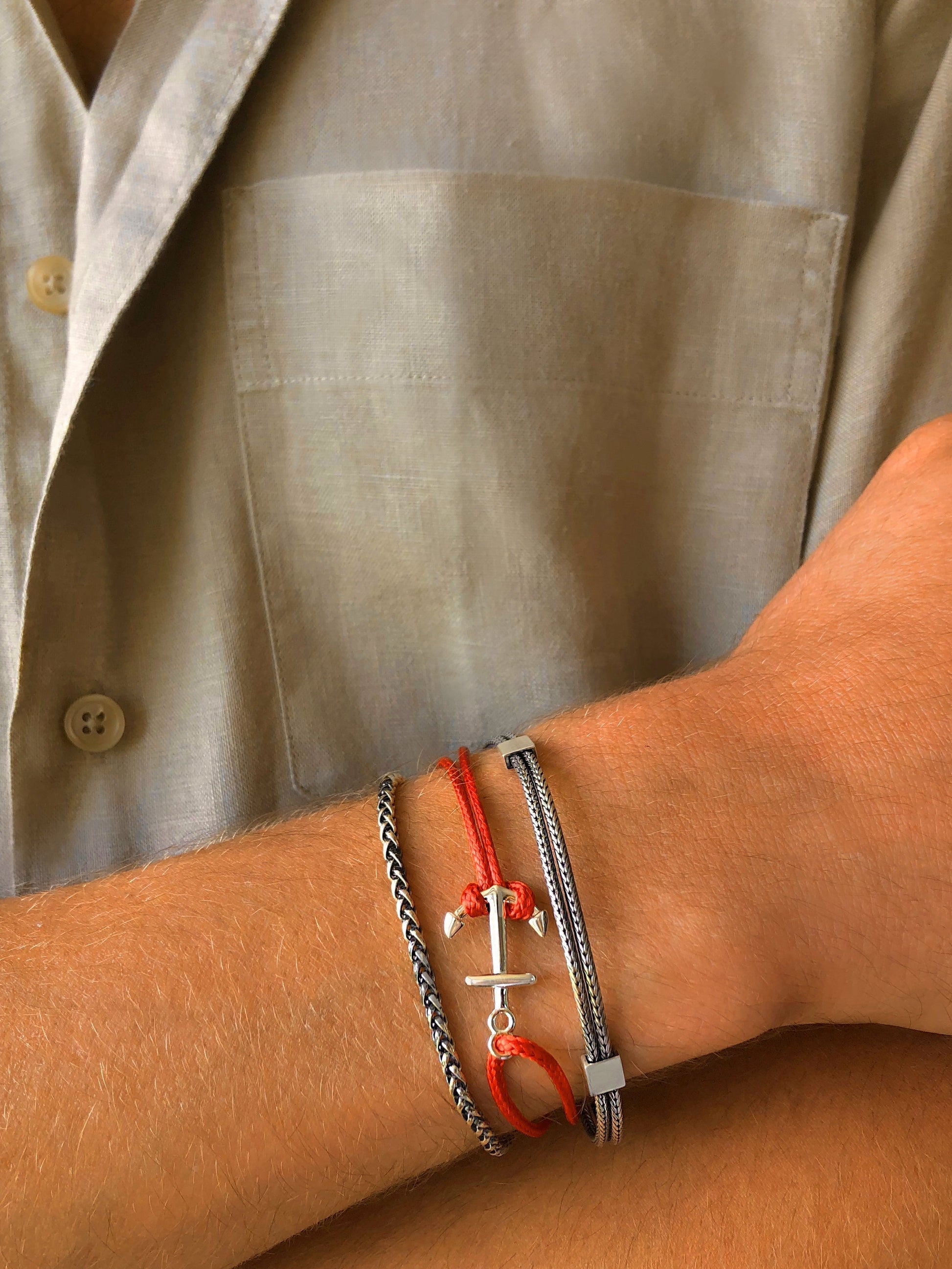 Bracelet Argent 925 oxydé - Maison Di Giorgio