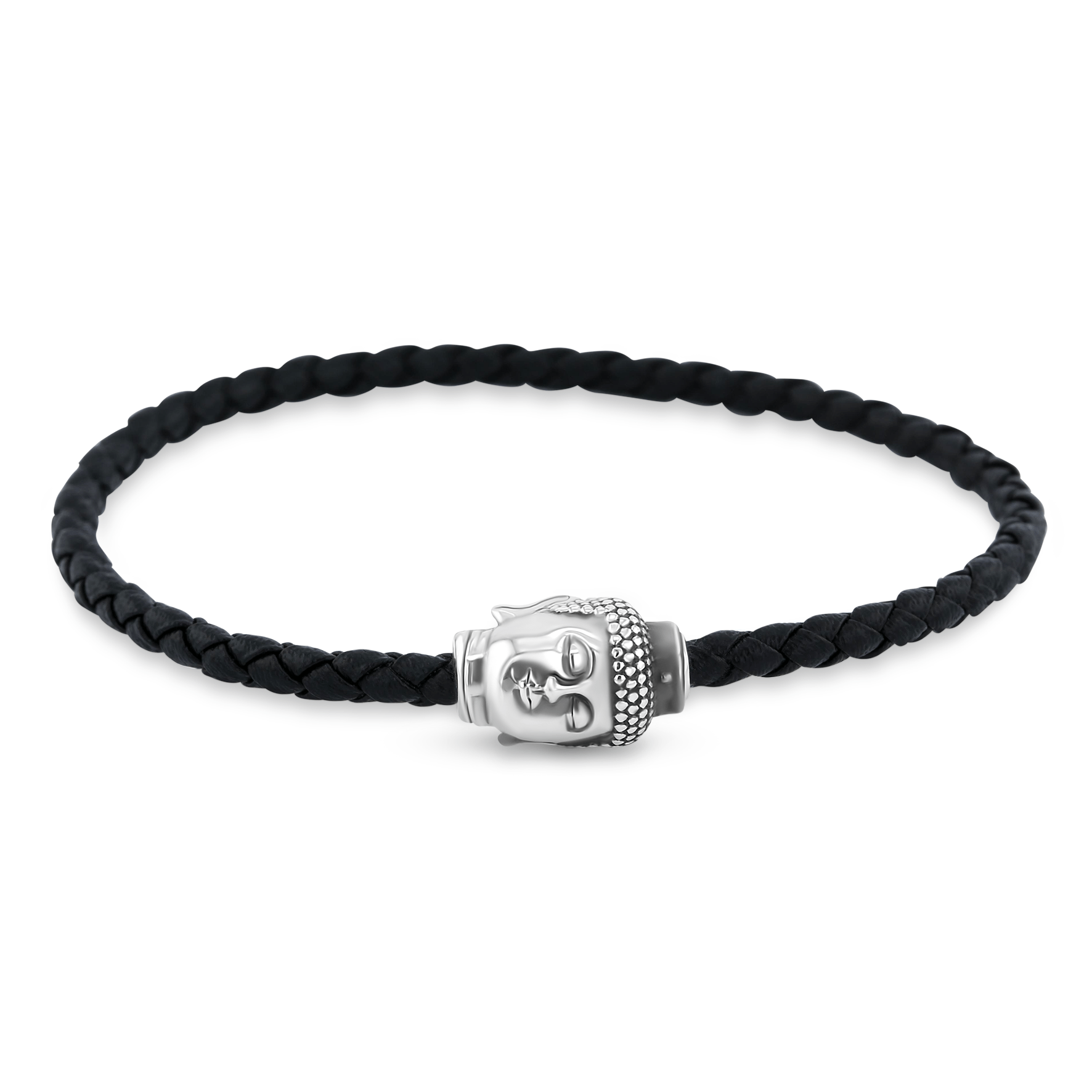 Bracelet cuir véritable et Argent 925 - Maison Di Giorgio