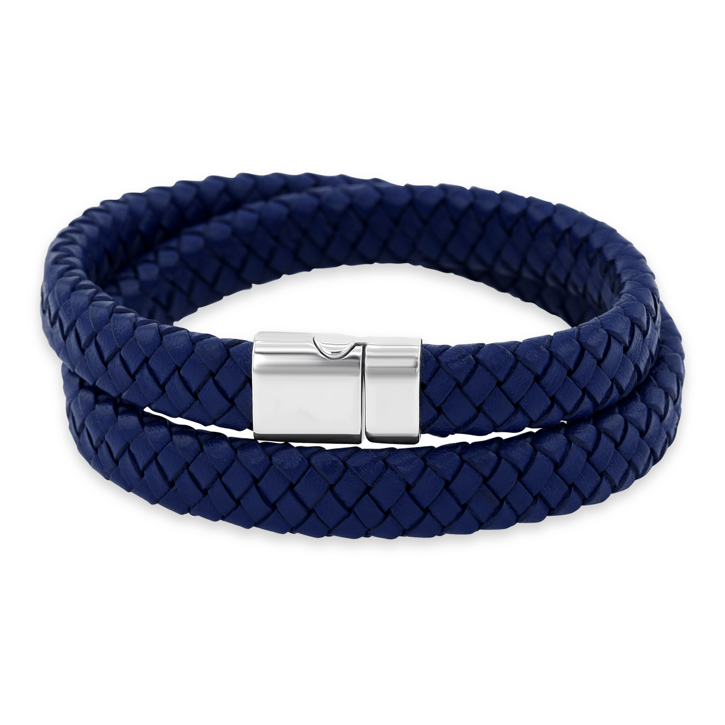 Bracelet cuir véritable et Argent 925 - Maison Di Giorgio