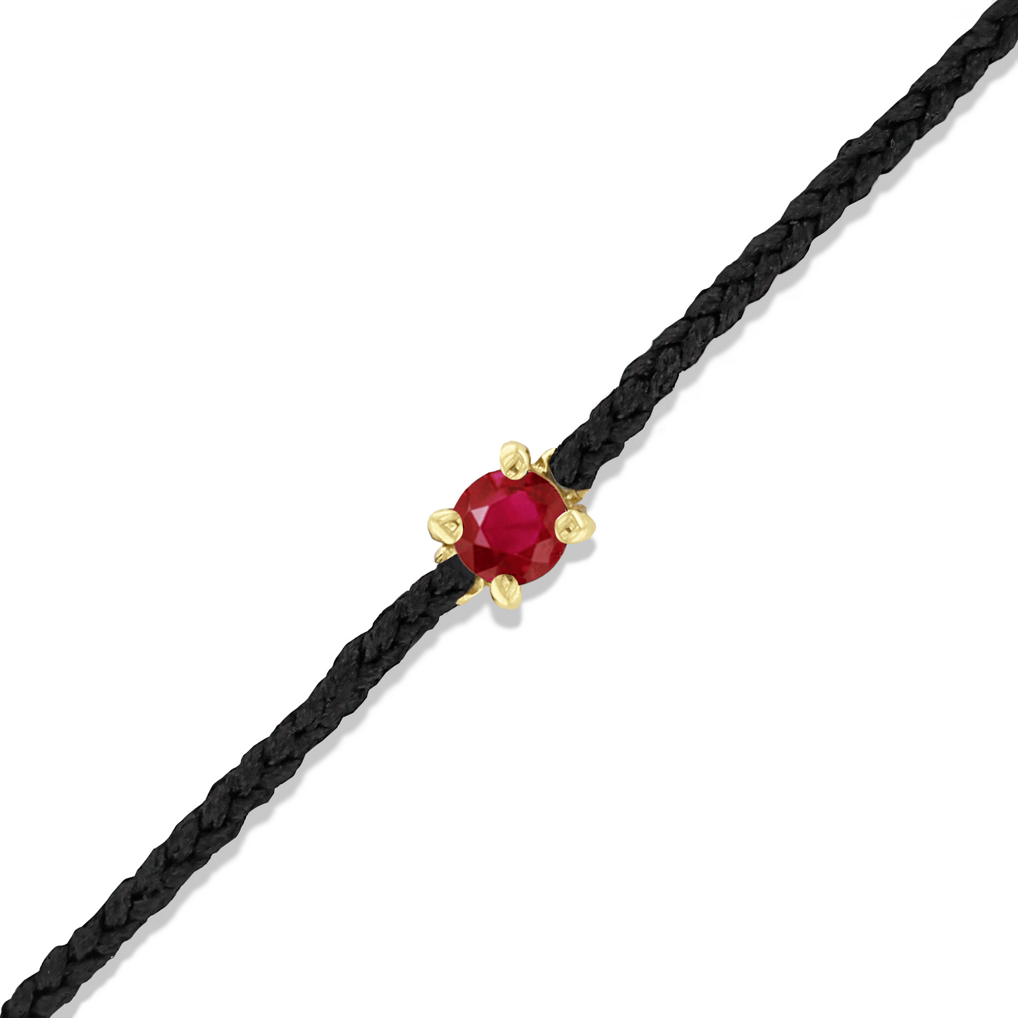 Bracelet en Or jaune 9k assemblé de Rubis - Maison Di Giorgio