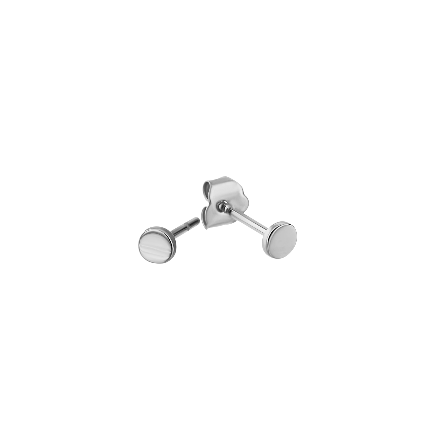 Boucles d'oreilles en Or blanc 9k - Maison Di Giorgio