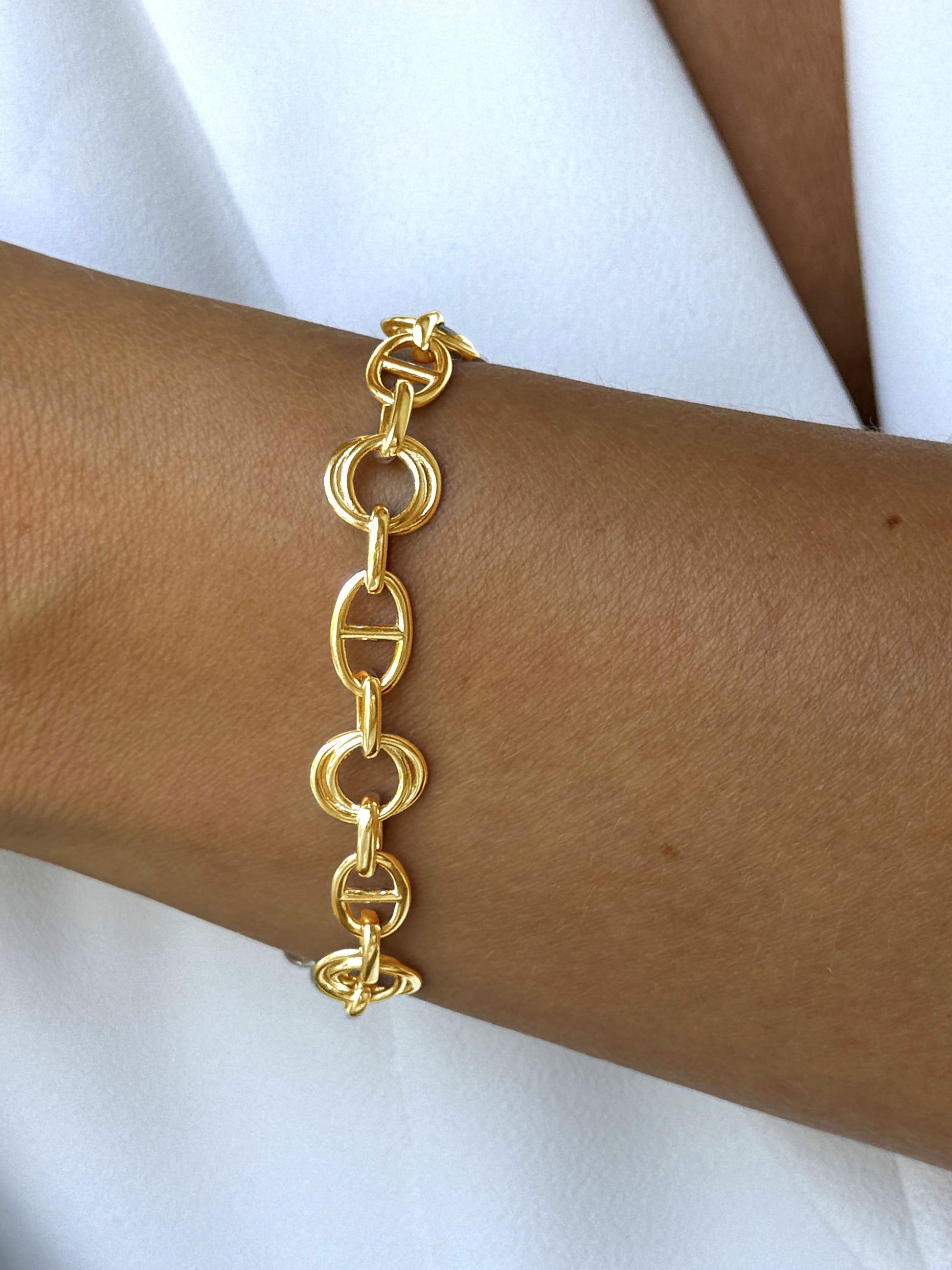 Bracelet doré Or jaune 18k - Maison Di Giorgio