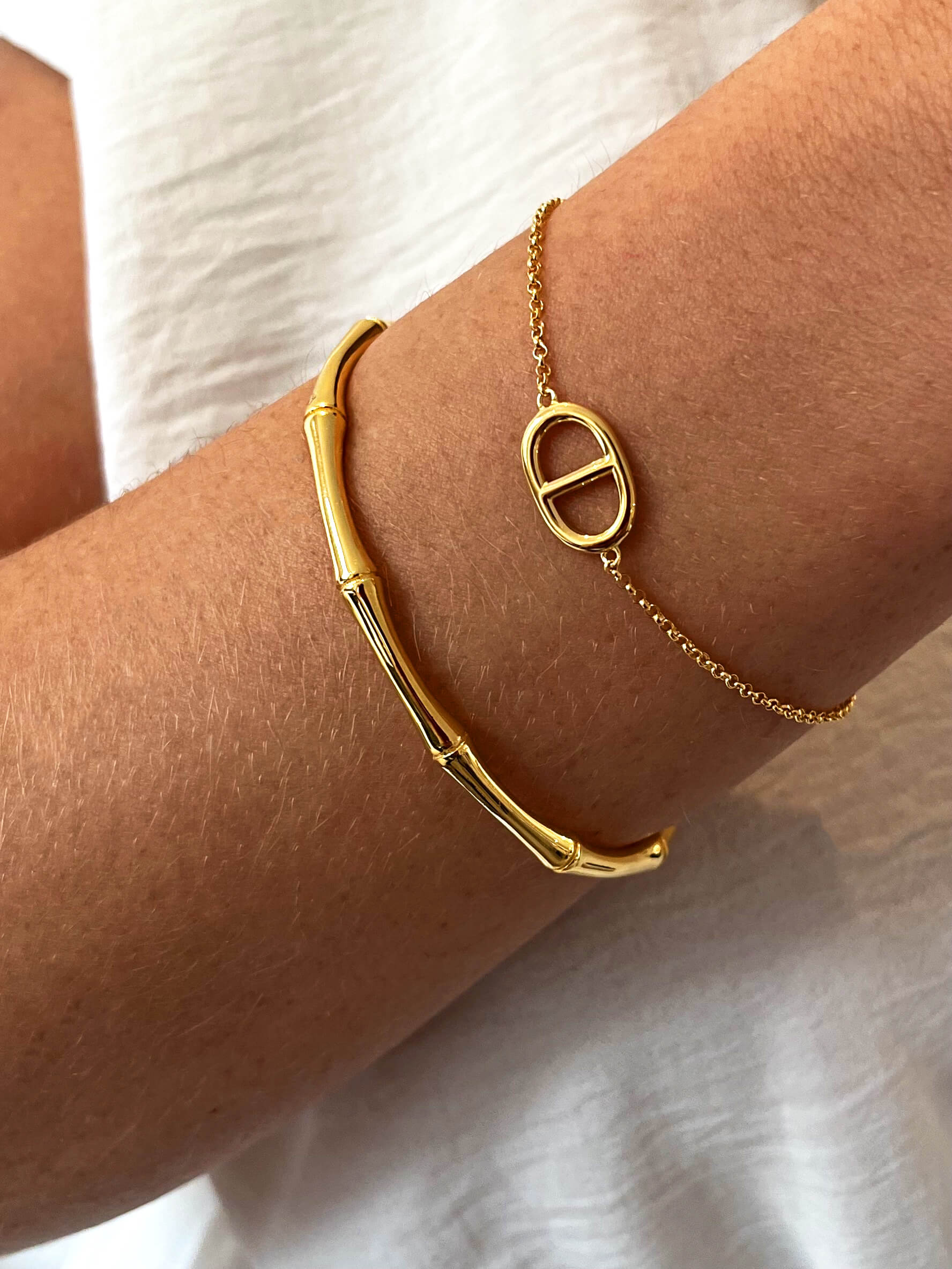 Bracelet doré Or jaune 18k - Maison Di Giorgio