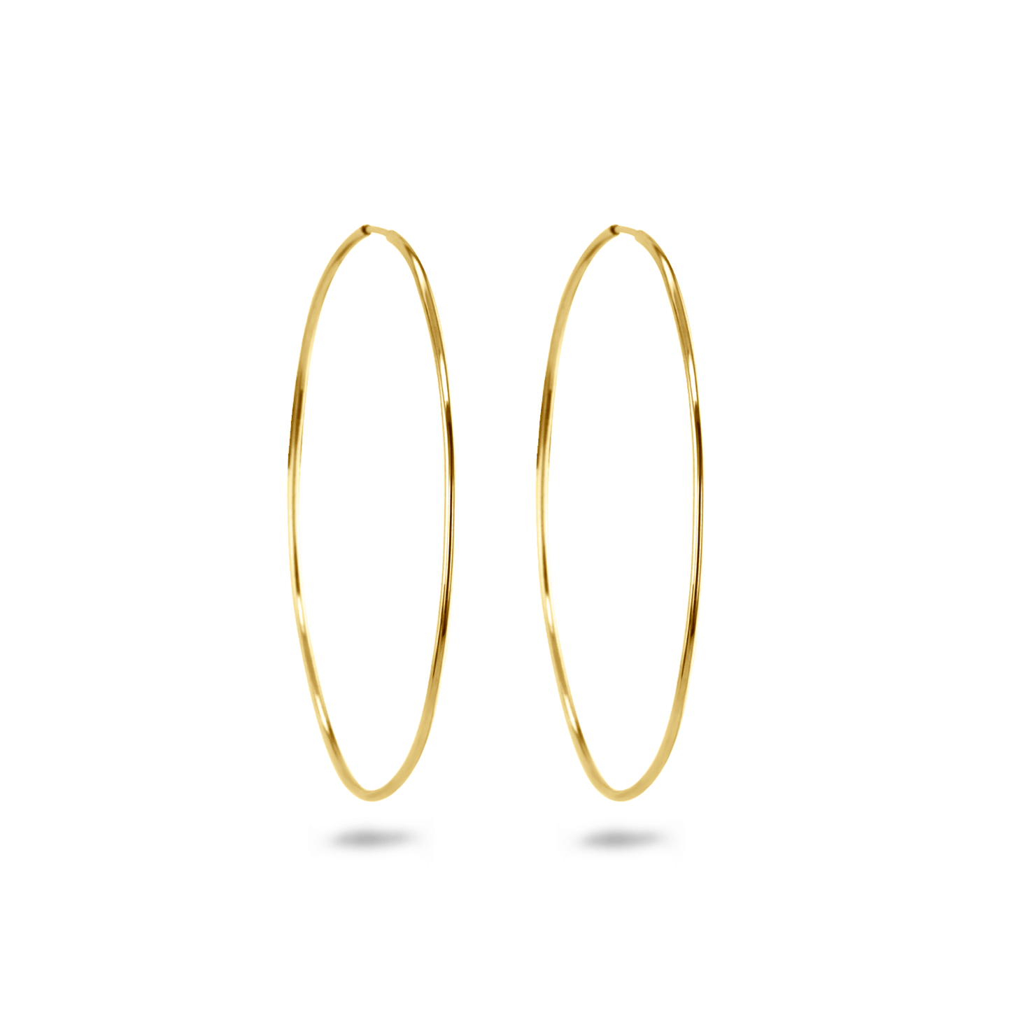 Boucles d'oreilles dorées Or jaune 18k - Maison Di Giorgio