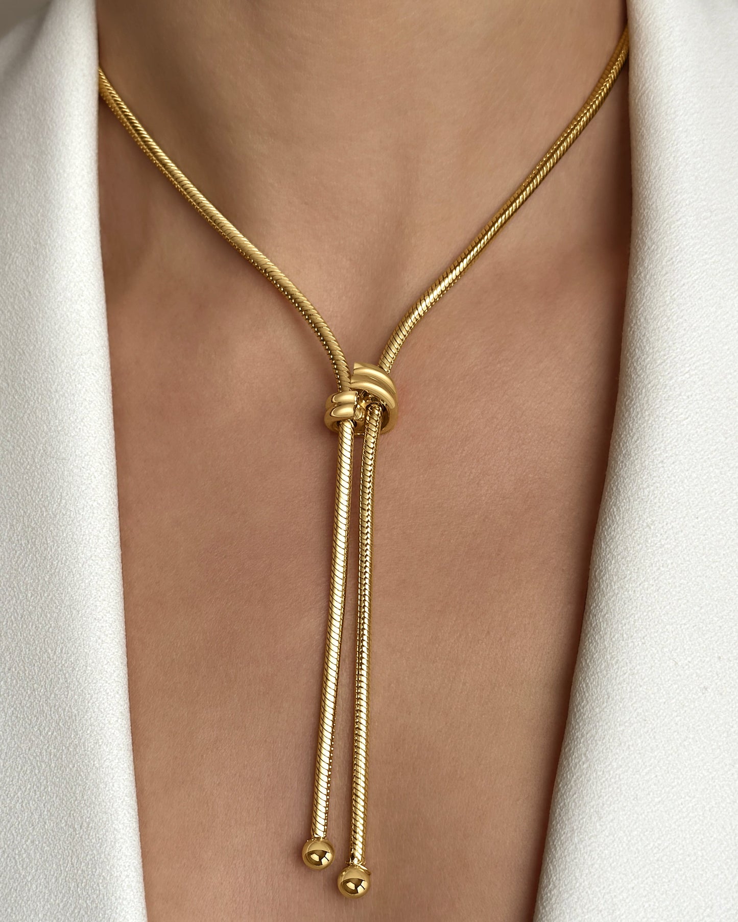 Collier doré Or jaune 18k - Maison Di Giorgio