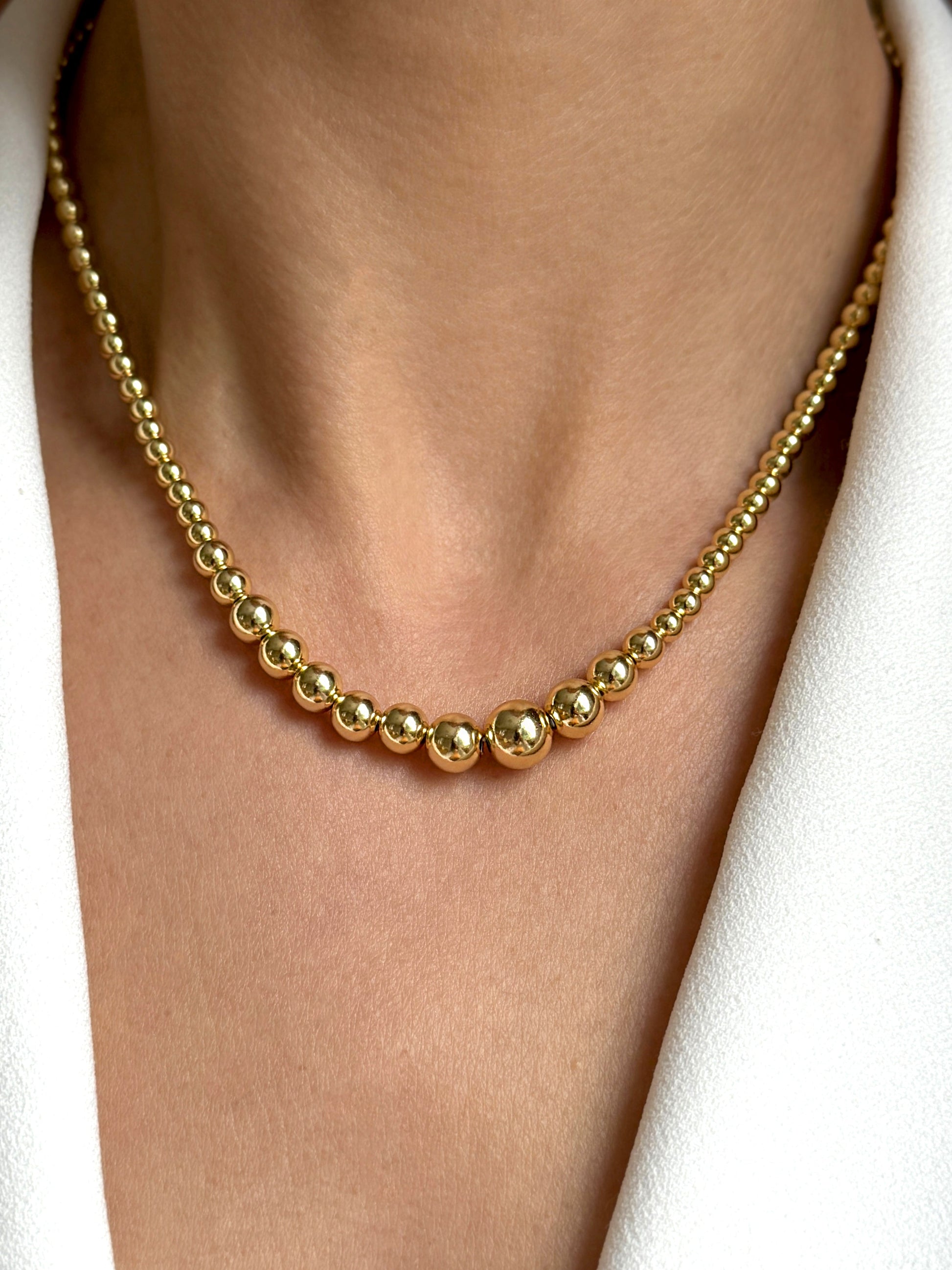 Collier doré Or jaune 18k - Maison Di Giorgio
