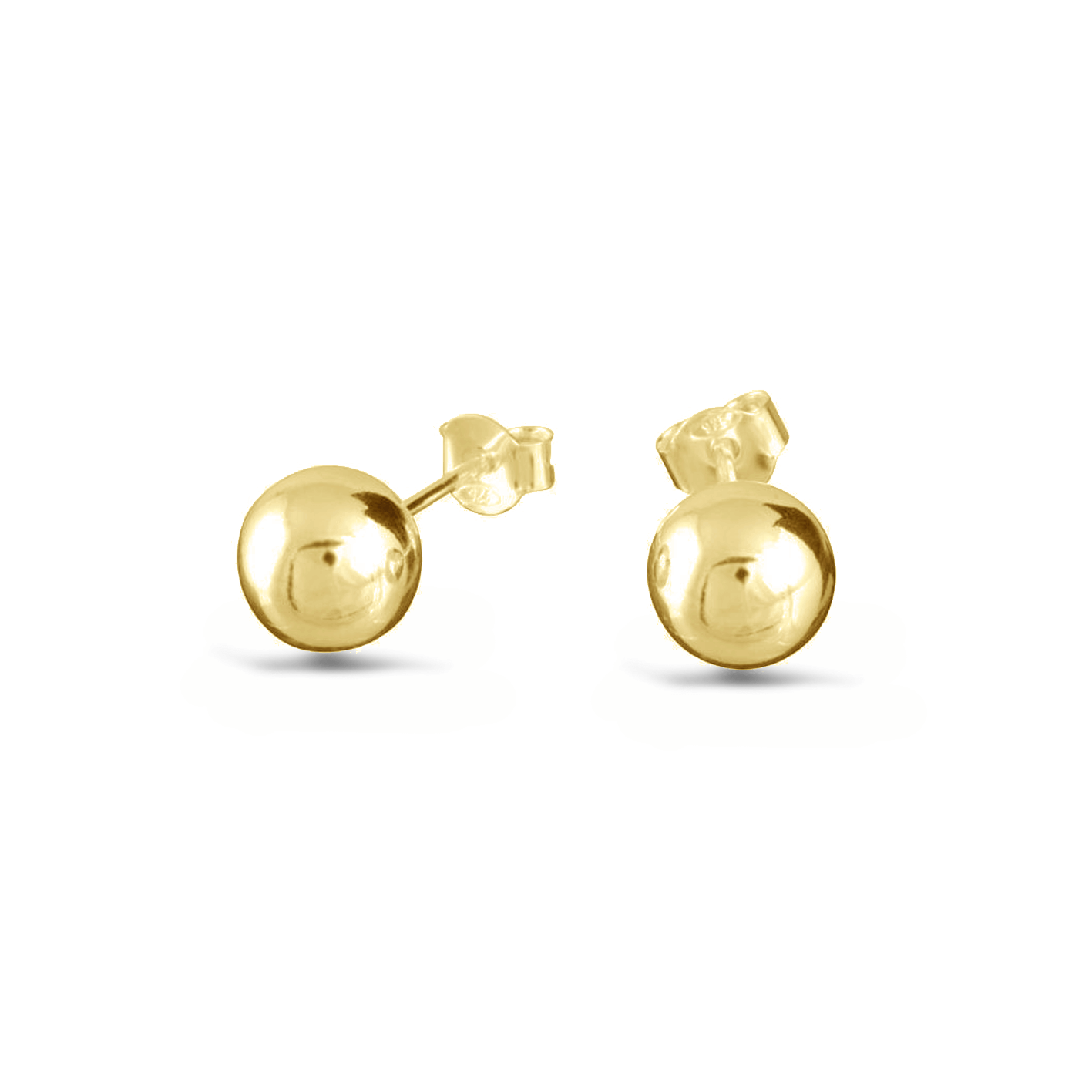 Boucles d'oreilles dorées Or jaune 18k - Maison Di Giorgio