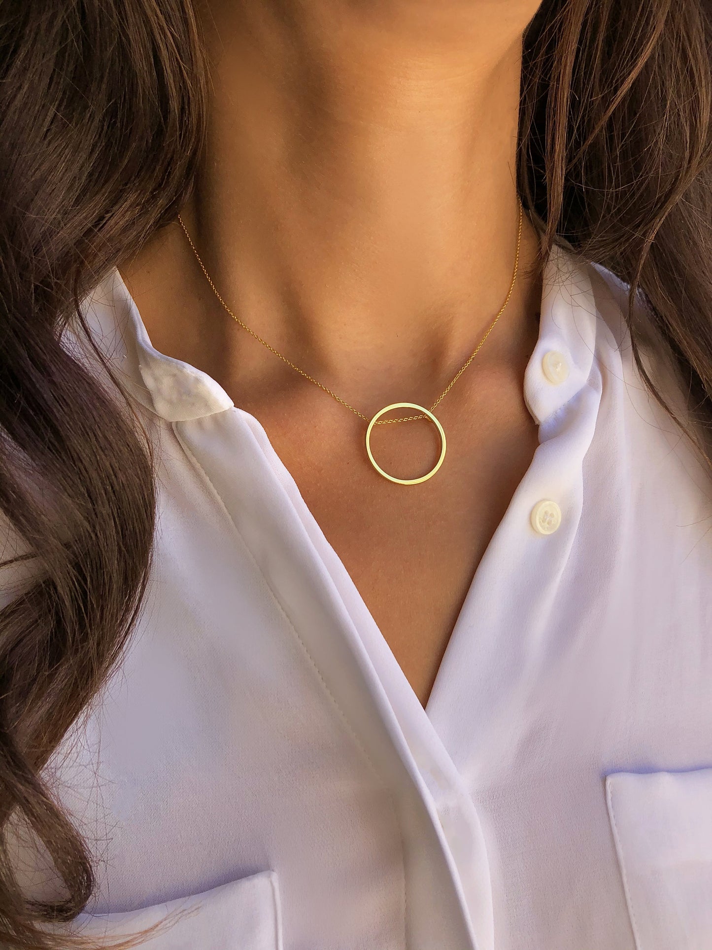 Collier doré Or jaune 18k - Maison Di Giorgio