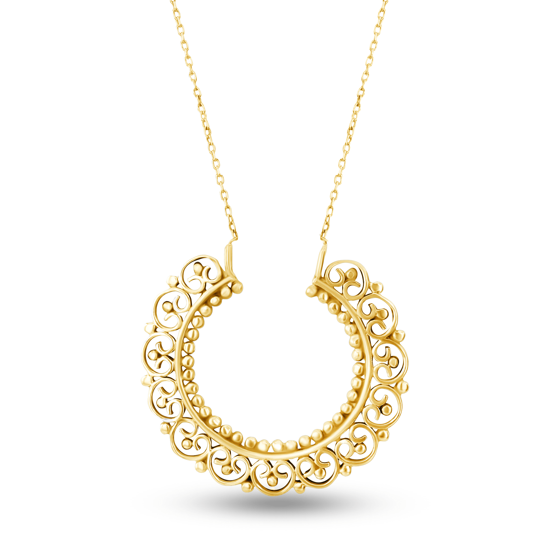 Collier en Argent 925 doré Or jaune 18k - Maison Di Giorgio