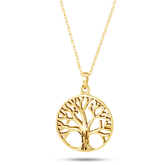 Collier en Argent 925 doré Or jaune 18k - Maison Di Giorgio