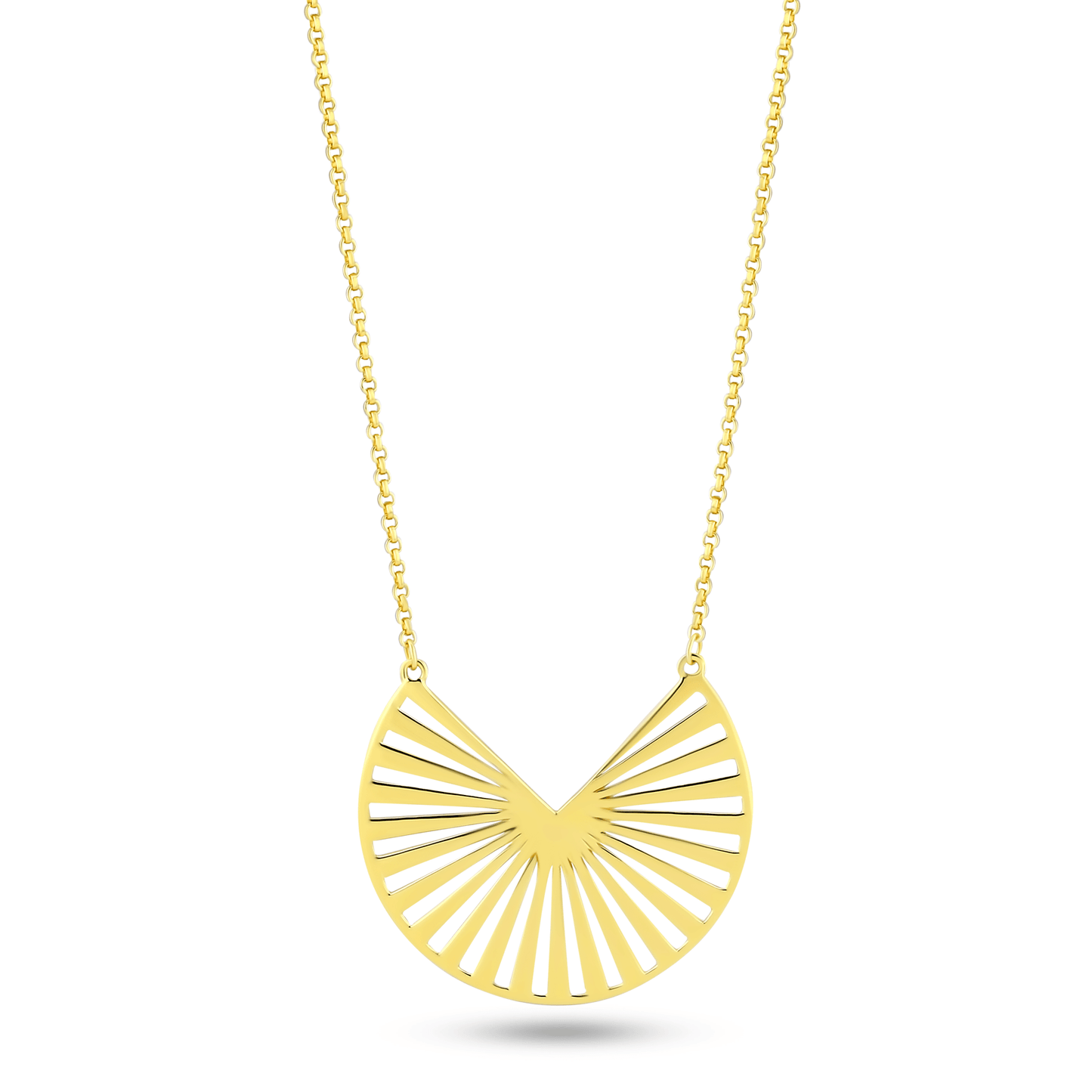 Collier en Argent 925 doré Or jaune 18k - Maison Di Giorgio