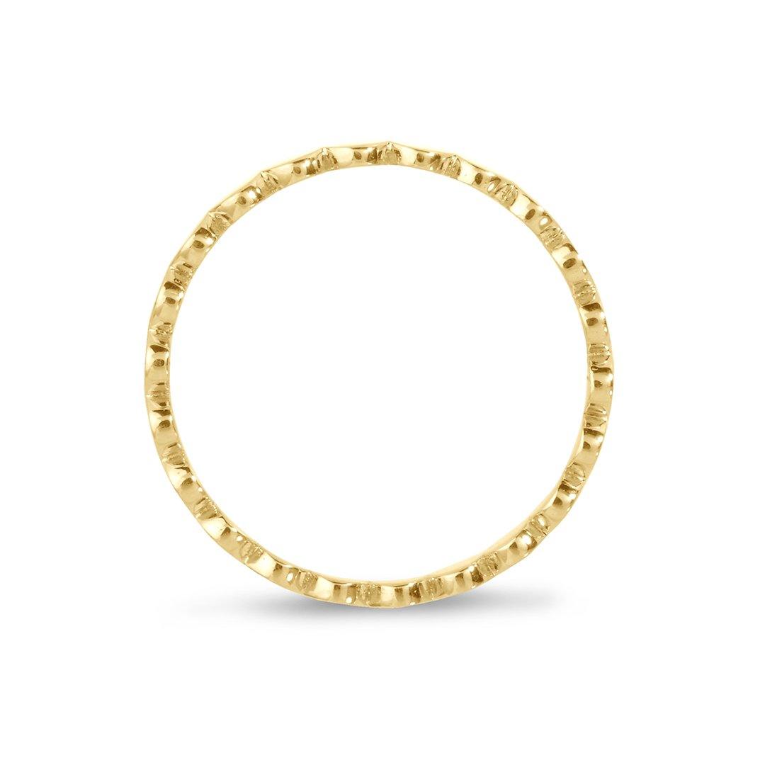 Bague en Argent 925 doré Or jaune 18k - Maison Di Giorgio